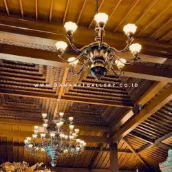 Pesona Lampu Joglo Tembaga Sentuhan Tradisional yang Elegan